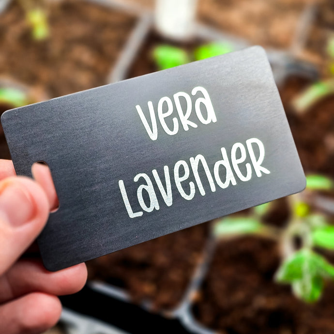 Plant labels that last!