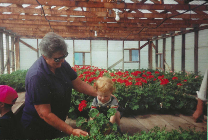What is your first memory of flowers?