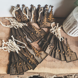 idaho pine tree ornament - 2
