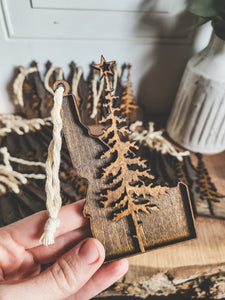 Idaho Pine Tree Ornament (#203)