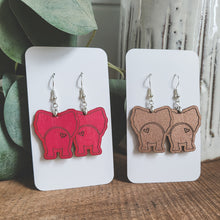 Load image into Gallery viewer, Elephant Earrings (#222)