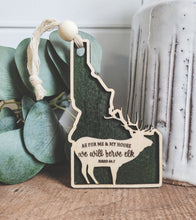 Load image into Gallery viewer, Idaho Elk 24/7 Ornament