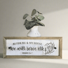 Load image into Gallery viewer, house idaho elk sign - 0