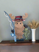 Load image into Gallery viewer, Camping &amp; Fishing Moose