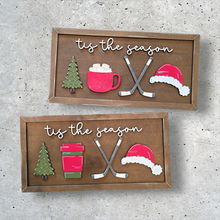 Load image into Gallery viewer, Tis the Season Hockey Sign
