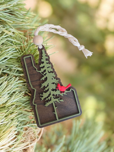 Cardinal Idaho Ornament