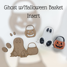 Load image into Gallery viewer, Ghost with Halloween Basket Insert