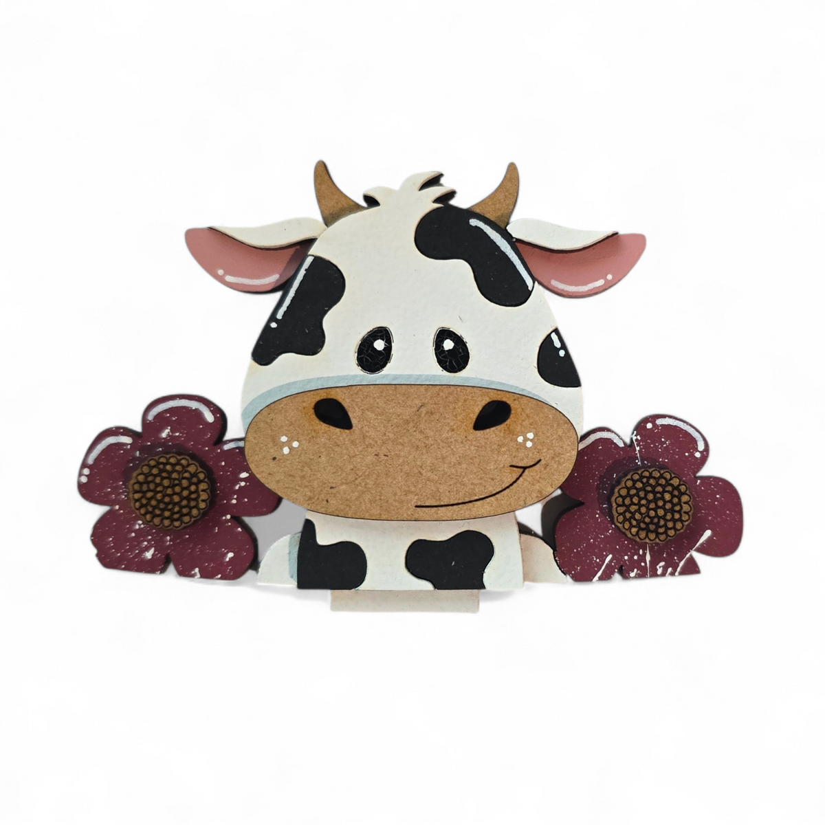 Dairy Cow Spring Flowers Insert – Linderman Lane