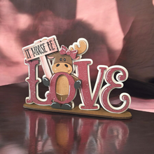 Load image into Gallery viewer, It Moose Be Love Shelf Sitter