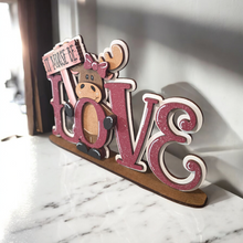 Load image into Gallery viewer, It Moose Be Love Shelf Sitter
