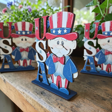 Load image into Gallery viewer, Uncle Sam with Stacked USA Letters
