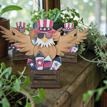 Load image into Gallery viewer, Eagle with Crate of Fireworks