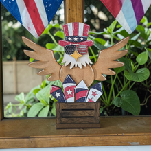 Load image into Gallery viewer, Eagle with Crate of Fireworks