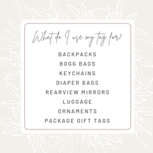 Load image into Gallery viewer, ghosts &amp; pumpkins pumpkin spice latte bag tag keychain ornament - 7