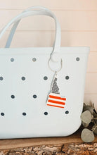 Load image into Gallery viewer, idaho patriotic flag luggage bag tag - 5