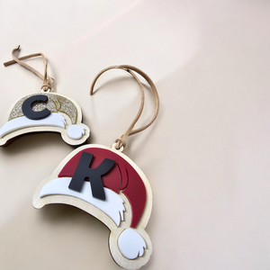 santa hat personalized stocking - 1