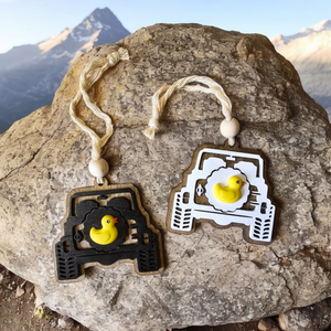 duck duck jeep ornament - 0