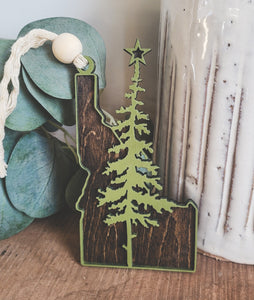 Idaho Pine Tree Ornament (#203)