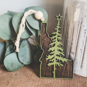 Idaho Pine Tree Ornament (#203)