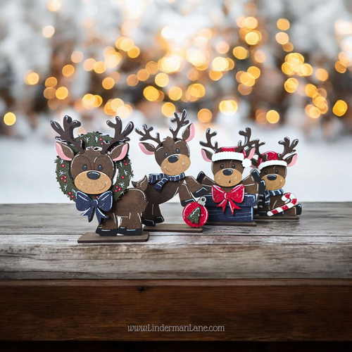 Reindeer Shelf Sitter DIY Kit
