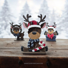 Load image into Gallery viewer, Reindeer Shelf Sitter DIY Kit