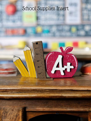 School Supplies Insert