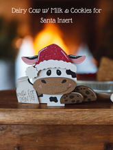 Load image into Gallery viewer, Dairy Cow with Milk &amp; Cookies Insert