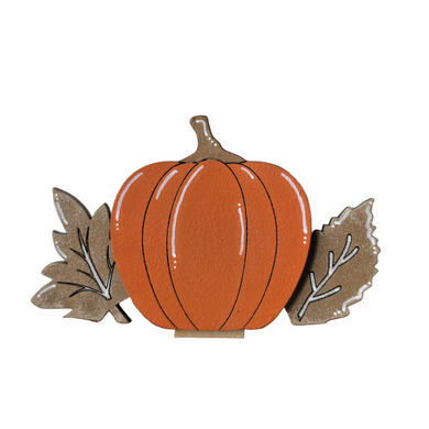 Pumpkin & Leaves Insert