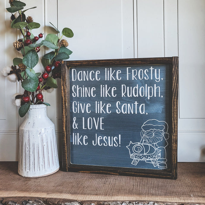 Dance Like Frosty (Santa & Baby Jesus)