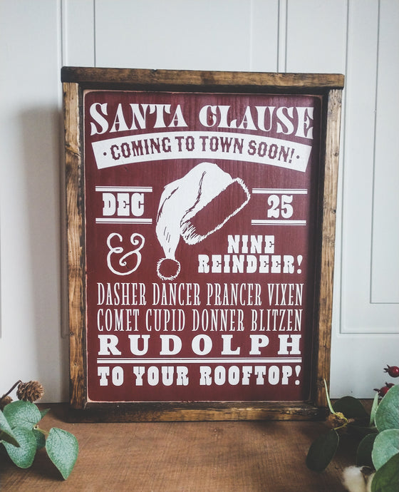 Santa Clause Coming To Town Soon