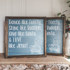 Dance Like Frosty (Santa & Baby Jesus)