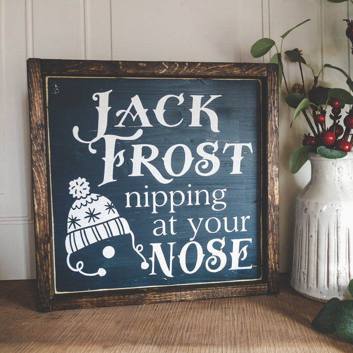 Jack Frost Nipping At Your Nose